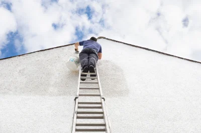 Peinture extérieure à la Trimouille — façades et ravalement